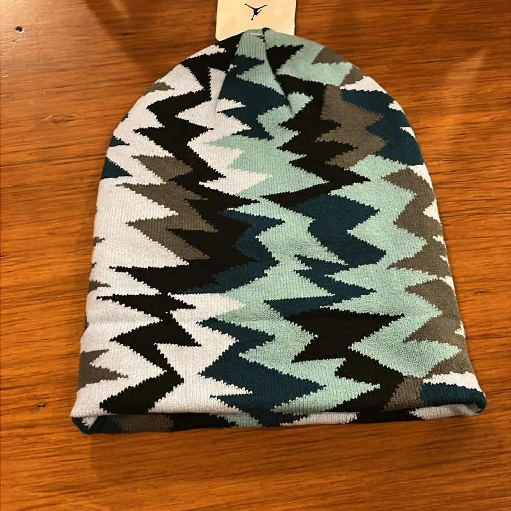 Nike Air Jordan Beanie Hat Cap Winter blue new Boys Girls Youth Kids Size 8/20